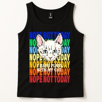 Nope Not Today I Have Plans With My Cat Tank Top