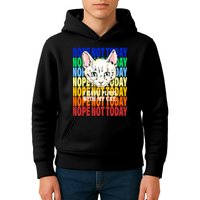 Nope Not Today I Have Plans With My Cat Kids Hoodie
