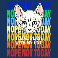 Nope Not Today I Have Plans With My Cat Infant Baby Jersey Bodysuit