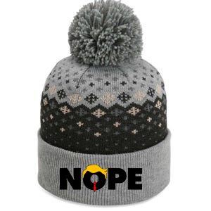 Nope To Trump The Baniff Cuffed Pom Beanie