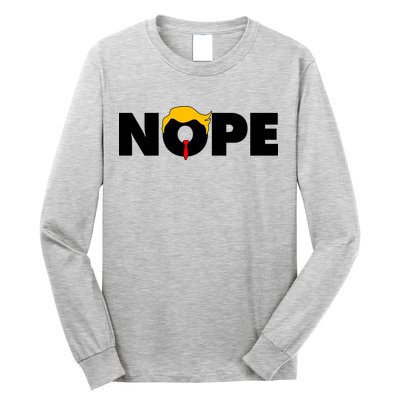 Nope To Trump Long Sleeve Shirt