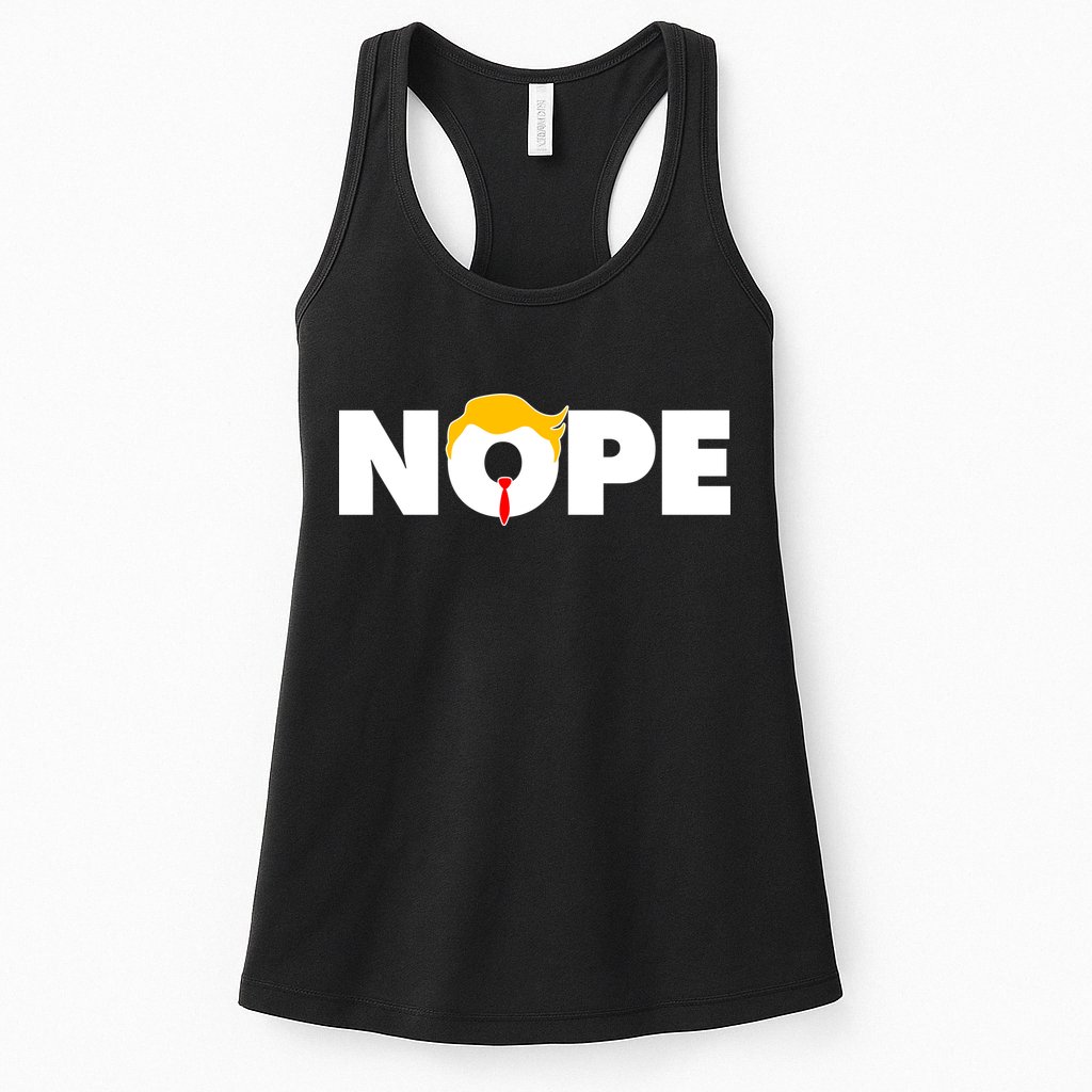 Nope To Trump Womens Tank Top