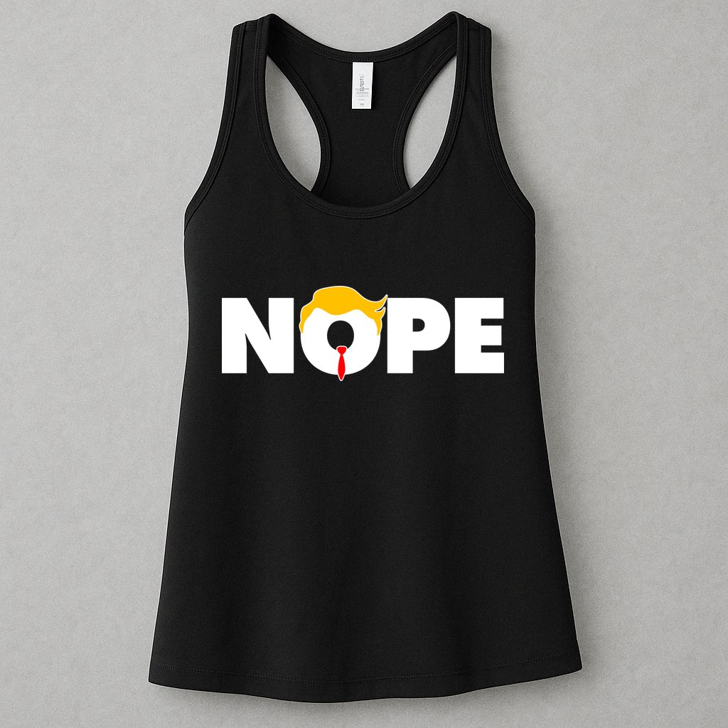 Nope To Trump Womens Tank Top
