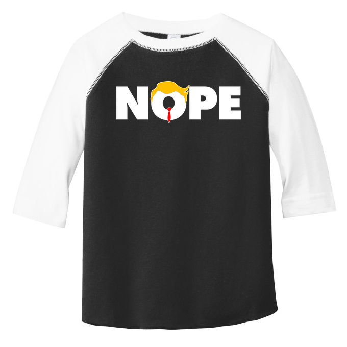 Nope To Trump Toddler Fine Jersey T-Shirt