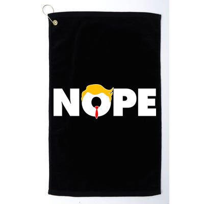 Nope To Trump Golf Towel