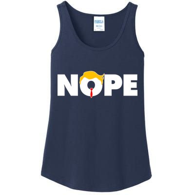 Nope To Trump Ladies Essential Tank