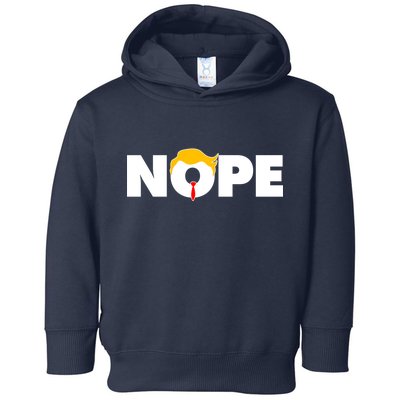 Nope To Trump Toddler Hoodie