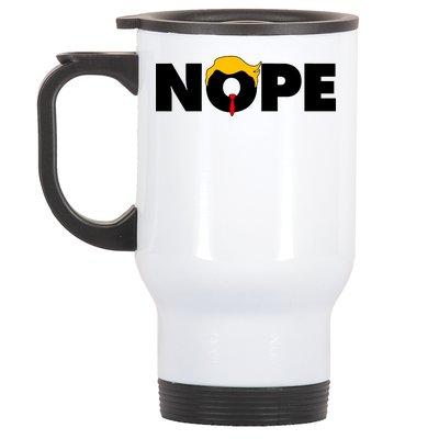 Nope To Trump Stainless Steel Travel Mug