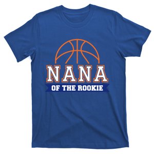 Nana Of Rookie 1st Birthday Basketball Theme Matching Party Gift T-Shirt