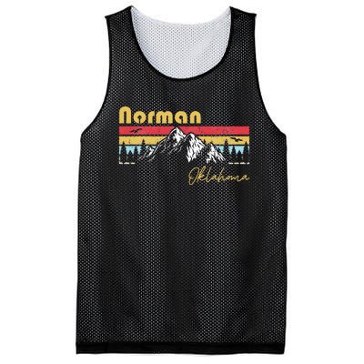 Norman Oklahoma Roots Hometown Mesh Reversible Basketball Jersey Tank