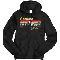 Norman Oklahoma Roots Hometown Tie Dye Hoodie