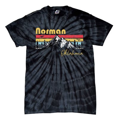 Norman Oklahoma Roots Hometown Tie-Dye T-Shirt