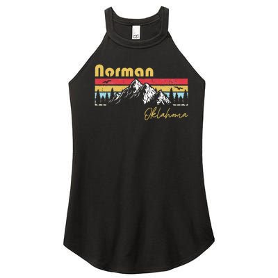 Norman Oklahoma Roots Hometown Women's Perfect Tri Rocker Tank