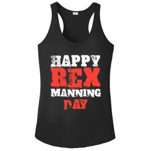 Not On Rex Manning Day loves Funny Quote Ladies PosiCharge Competitor Racerback Tank