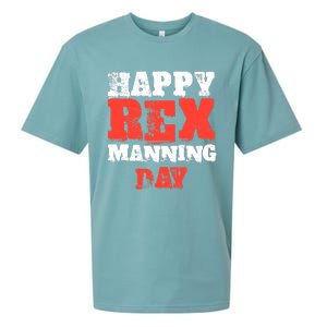 Not On Rex Manning Day loves Funny Quote Sueded Cloud Jersey T-Shirt