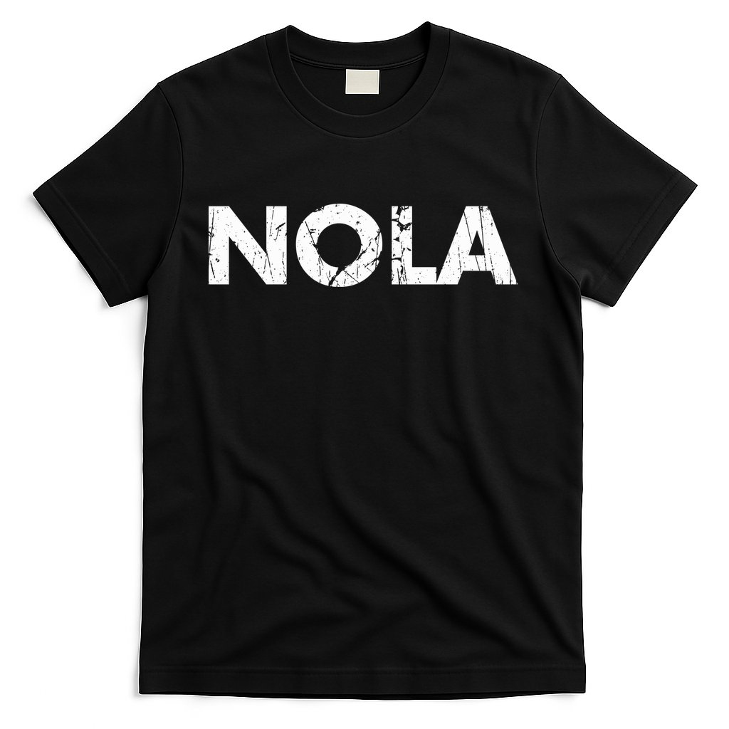 New Orleans Road Trip Gifts Vacation Quote Distressed Nola T-Shirt