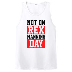 Not On Rex Manning Day Loves Retro Quote PosiCharge Competitor Tank