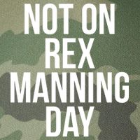 Not On Rex Manning Day Legacy Tie Dye Trucker Hat