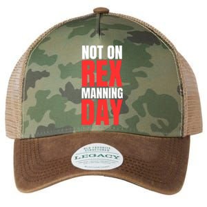 Not On Rex Manning Day Legacy Tie Dye Trucker Hat