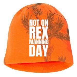 Not On Rex Manning Day Kati - Camo Knit Beanie