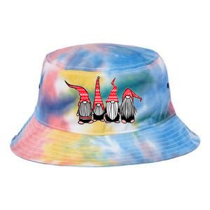 Nordic Gnomes Winter Christmas Tie Dye Newport Bucket Hat