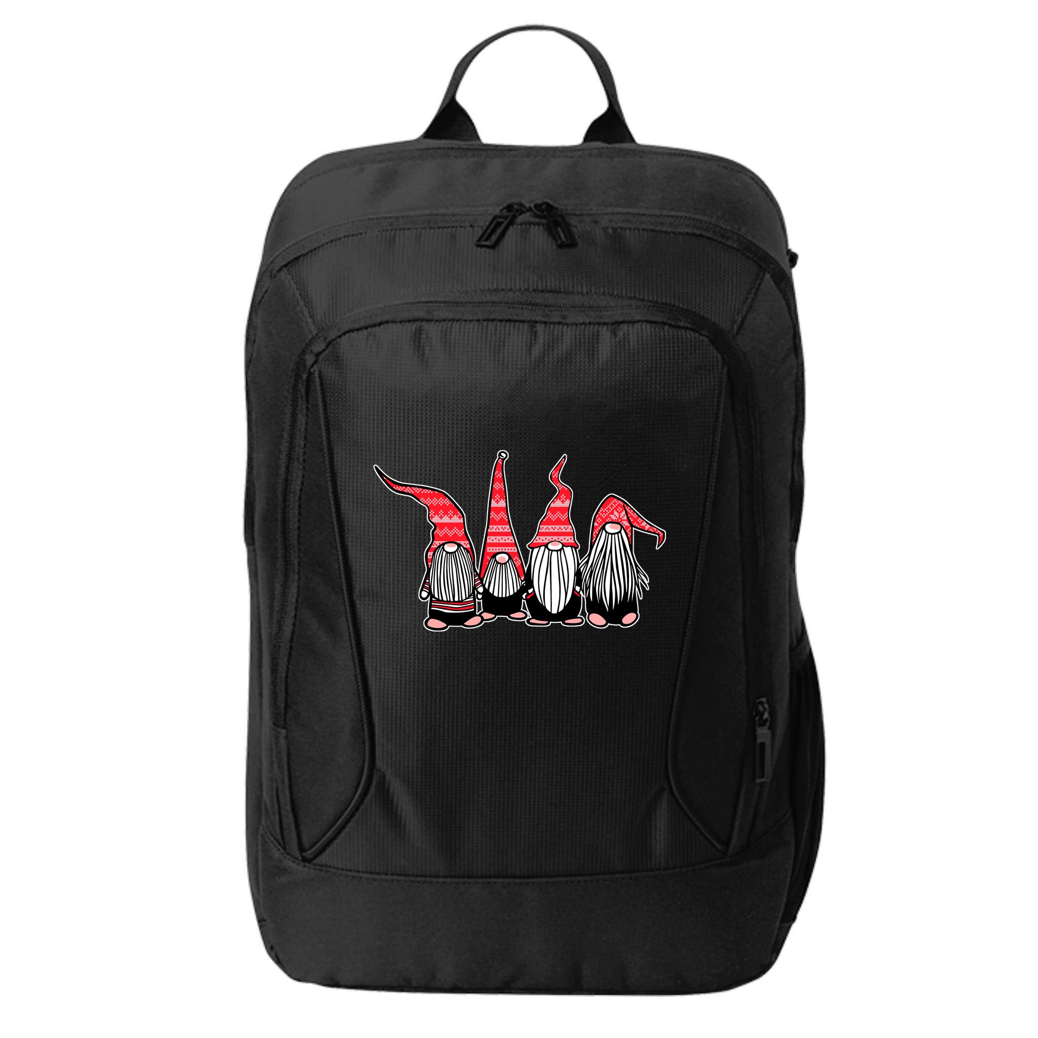 Nordic Gnomes Winter Christmas City Backpack