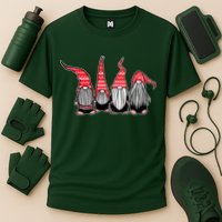 Nordic Gnomes Winter Christmas Cooling Performance Crew T-Shirt