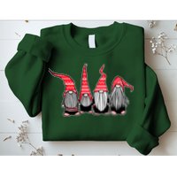 Nordic Gnomes Winter Christmas Sweatshirt