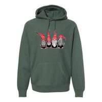 Nordic Gnomes Winter Christmas Premium Hoodie