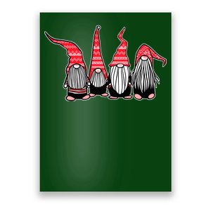 Nordic Gnomes Winter Christmas Poster