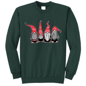 Nordic Gnomes Winter Christmas Tall Sweatshirt