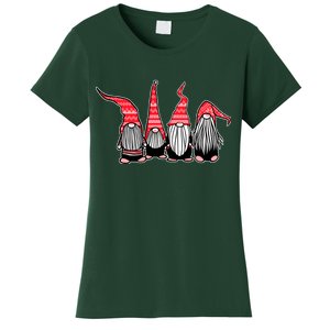 Nordic Gnomes Winter Christmas Women's T-Shirt