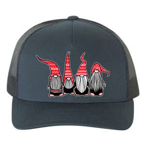 Nordic Gnomes Winter Christmas Yupoong Adult 5-Panel Trucker Hat