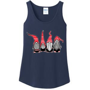 Nordic Gnomes Winter Christmas Ladies Essential Tank