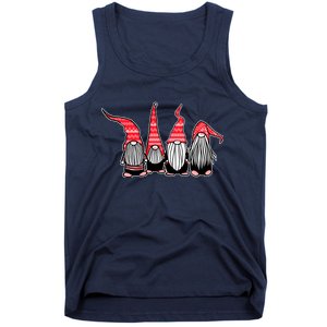 Nordic Gnomes Winter Christmas Tank Top