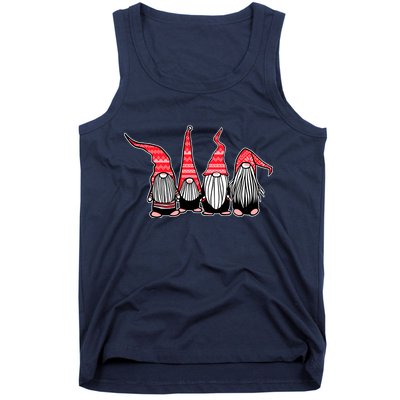 Nordic Gnomes Winter Christmas Tank Top