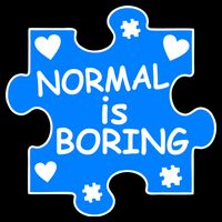 Normal Is Boring Autism Awareness Backpack