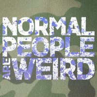 Normal People Are Weird Legacy Tie Dye Trucker Hat