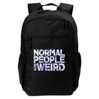 Normal People Are Weird Backpack