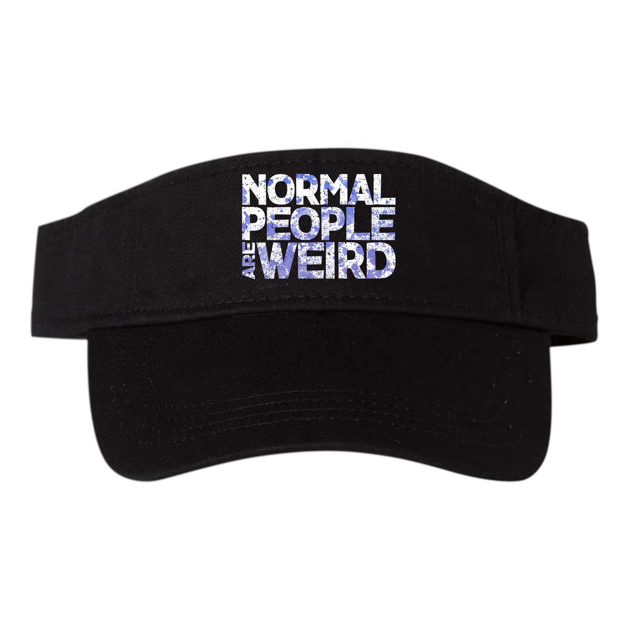 Normal People Are Weird Visor