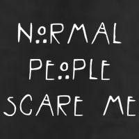 Normal People Scare Me Adult Drive Performance Visor