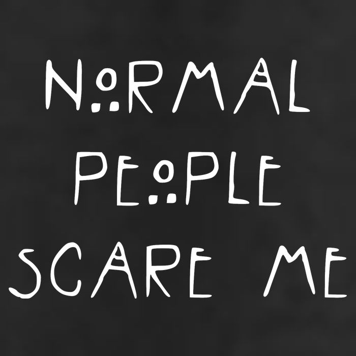 Normal People Scare Me Adult Drive Performance Visor