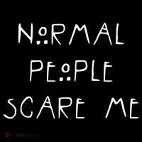 Normal People Scare Me 16 in Basic Backpack