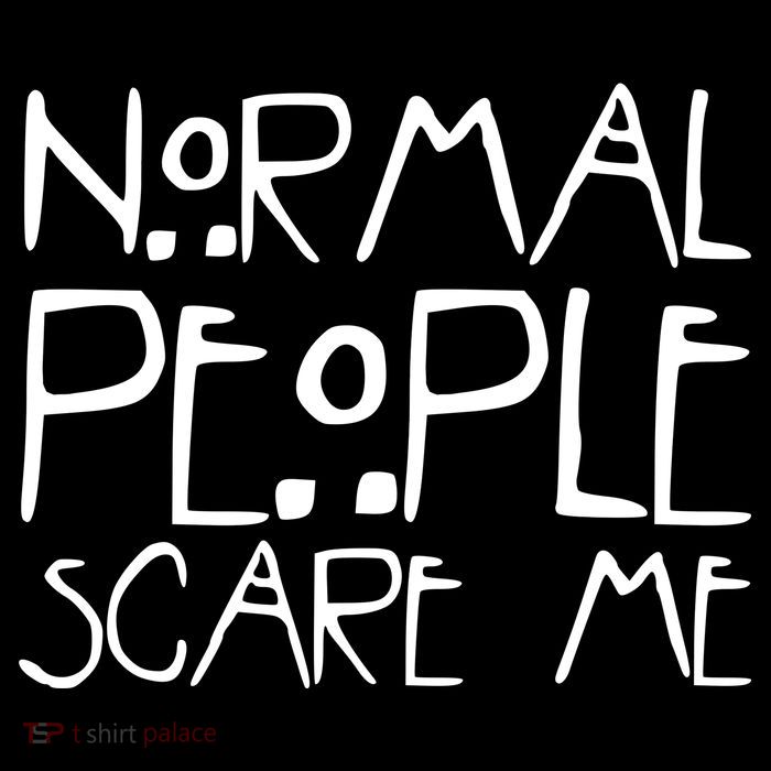 Normal People Scare Me Funny Awkward Weird Impact Tech Backpack