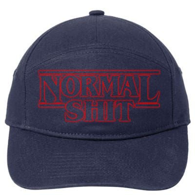 Normal Shit 7-Panel Snapback Hat