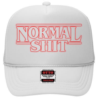 Normal Shit High Crown Mesh Back Trucker Hat