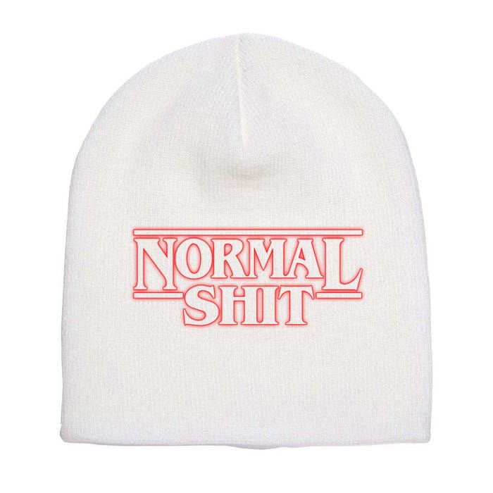 Normal Shit Short Acrylic Beanie