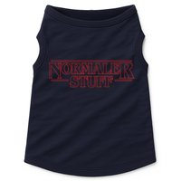 Normaler Stuff Funny Parody Logo Doggie Tank