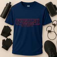 Normaler Stuff Funny Parody Logo Cooling Performance Crew T-Shirt