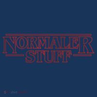 Normaler Stuff Funny Parody Logo T-Shirt
